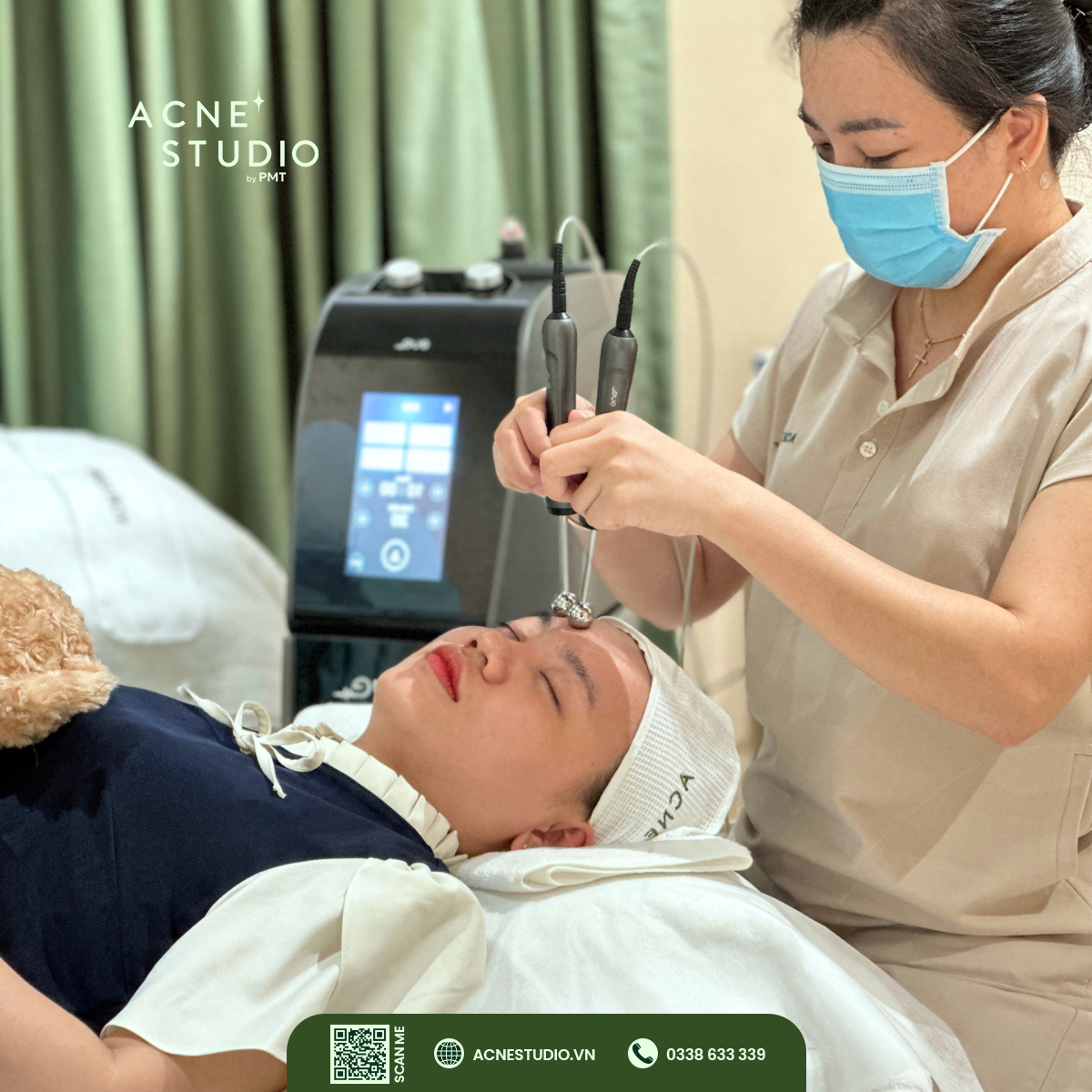 Công nghệ EMS bằng EVE Kích thích sản xuất collagen